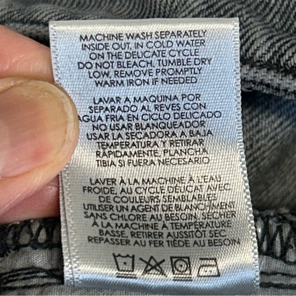 Cabi 100% Boyfriend Jean‎ Charcoal 4329 Women's Size 8 EUC - Picture 8 of 8